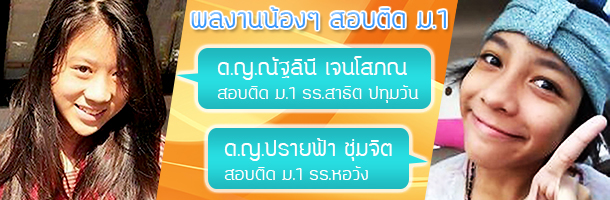 รับสอนพิเศษ